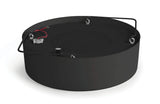 Atlas Sound M1000R 8" Dual Cone Sound Masking Speaker with 4-Watt 70V Transformer and Enclosure (Black, Round) - Creation Networks