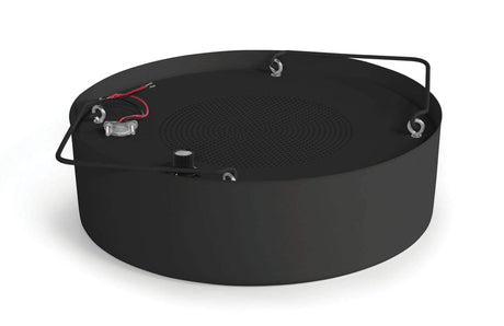 Atlas Sound M1000R 8" Dual Cone Sound Masking Speaker with 4-Watt 70V Transformer and Enclosure (Black, Round) - Creation Networks
