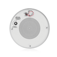 Atlas Sound M1000R-W 8" Dual Cone Sound Masking Speaker with 4-Watt 70V Transformer and Enclosure (White, Round) - Creation Networks