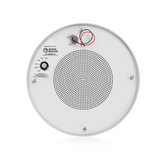 Atlas Sound M1000R-W 8" Dual Cone Sound Masking Speaker with 4-Watt 70V Transformer and Enclosure (White, Round) - Creation Networks