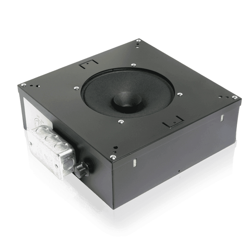 Atlas Sound M812-S2T7-BX-RS 8" Sound Masking Loudspeaker W/ 5-Watt 70V Transformer and Enclousure - Creation Networks