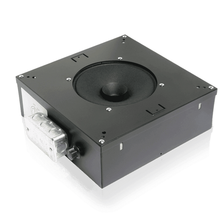Atlas Sound M812-S2T7-BX-RS 8" Sound Masking Loudspeaker W/ 5-Watt 70V Transformer and Enclousure - Creation Networks