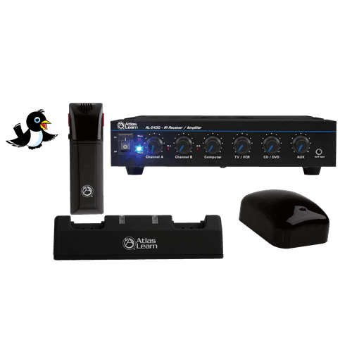 Atlas Sound MAGPIE1-1 Atlas Learn Single MAGPIE Wireless Mic and IR Dome Kit - Creation Networks