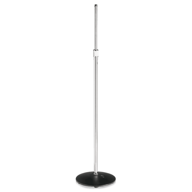 Atlas Sound MS-12C Low-Profile Mic Stand (Chrome) - Creation Networks