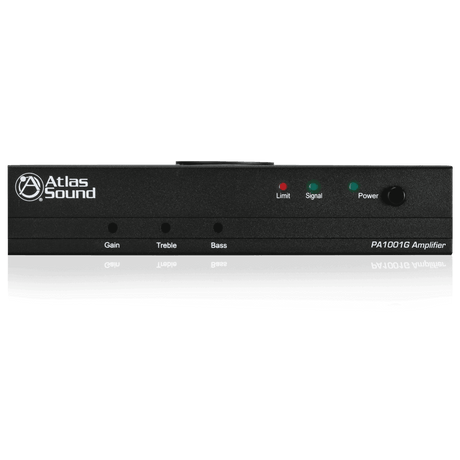 Atlas Sound PA1001G 100W 70.7V Single Channel Pole Mount Amplifier - Creation Networks