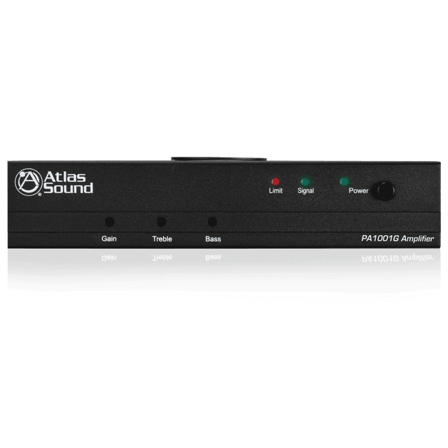 Atlas Sound PA1001G 100W 70.7V Single Channel Pole Mount Amplifier - Creation Networks
