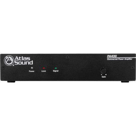 Atlas Sound PA40G 40W Single Channel Power Amplifier with Global Power Supply - Creation Networks