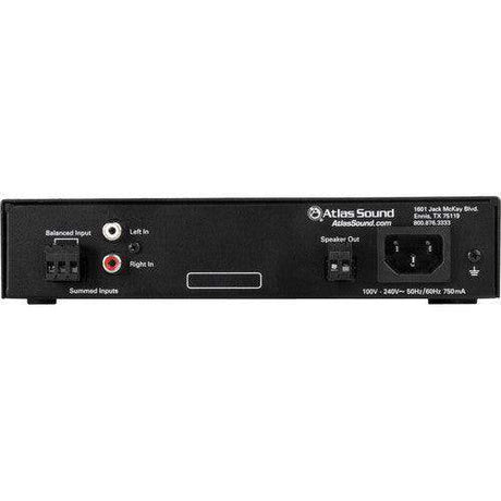 Atlas Sound PA40G 40W Single Channel Power Amplifier with Global Power Supply - Creation Networks