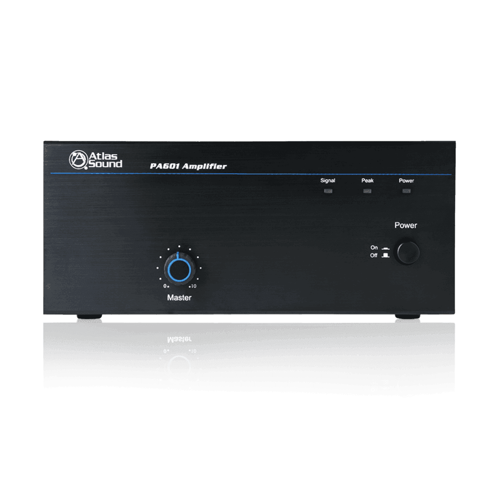 Atlas Sound PA601 Single Channel, 60-Watt Power Amplifier - Creation Networks