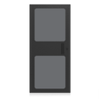 Atlas Sound PFD24 1" Deep Plexiglass Door for 24RU WMA, 100, and 200 Series Racks - Creation Networks