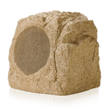 Atlas Sound ROCKFA62T-BR All Weather Outdoor Landscape Speaker with Natural Rock Aesthetic and 32-Watt 70V Transformer - Creation Networks