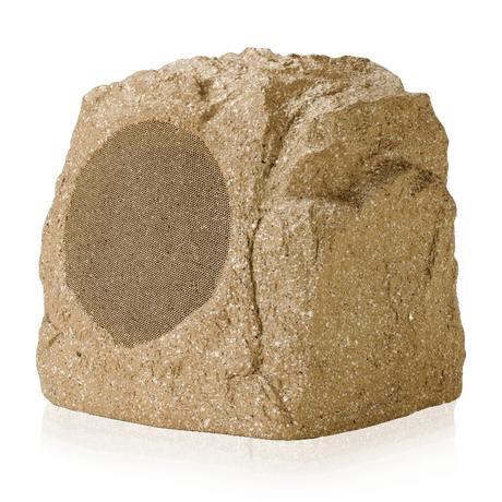 Atlas Sound ROCKFA62T-BR All Weather Outdoor Landscape Speaker with Natural Rock Aesthetic and 32-Watt 70V Transformer - Creation Networks