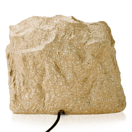 Atlas Sound ROCKFA62T-BR All Weather Outdoor Landscape Speaker with Natural Rock Aesthetic and 32-Watt 70V Transformer - Creation Networks