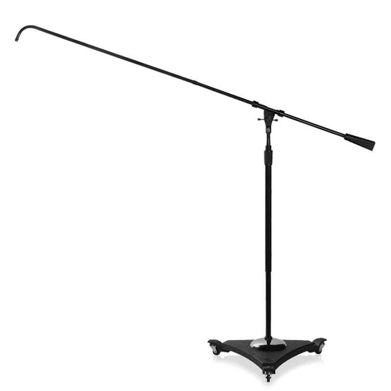 Atlas Sound SB11WE Studio Boom Mic Stands with Air Suspension System 43 inch to 68 inch (Ebony) - Creation Networks