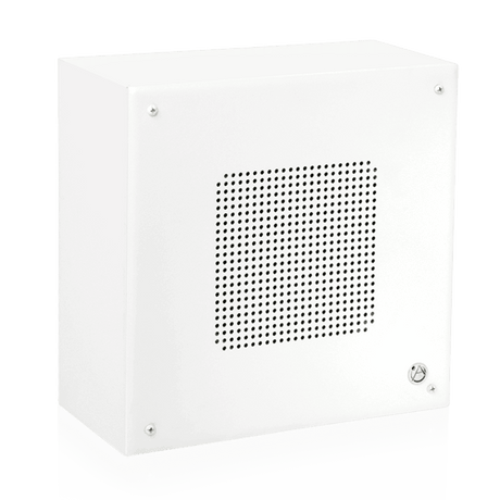 Atlas Sound SBMS 8" Open Ceiling Surface Mount Speaker with Enclosure and 4-Watt 25V/70V Transformer - Creation Networks