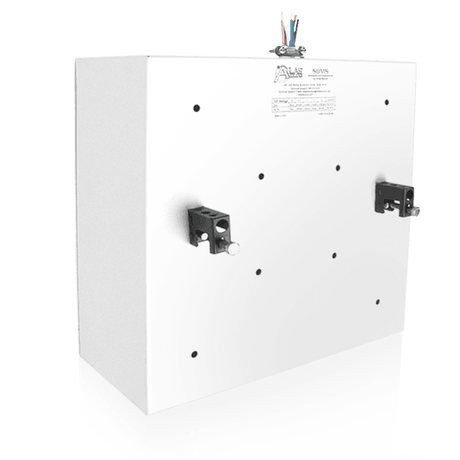 Atlas Sound SBMS 8" Open Ceiling Surface Mount Speaker with Enclosure and 4-Watt 25V/70V Transformer - Creation Networks