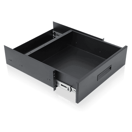 Atlas Sound SD3-14 Storage Drawer - Recessed 3RU w/ 14 inch Extension - Creation Networks