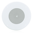 Atlas Sound SD72W 8" Dual Cone Loudspeaker with Transformer and Model 62-8 Baffle System (White) - Creation Networks