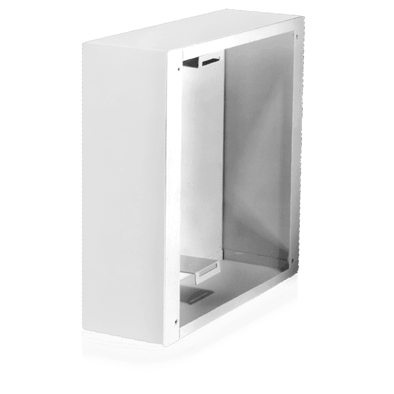 Atlas Sound SE175-4 8" Surface Mount Square Enclosure 4" Deep - Creation Networks