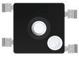 Atlas Sound SHS-6T2CVR Strategically Hidden Speaker with included Clean Room Cover - Creation Networks
