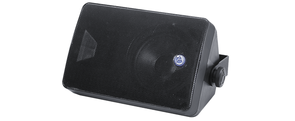 Atlas Sound SM52T-B 5 1/4" 2-Way Weather Resistant Speaker (Pair, Black) - Creation Networks