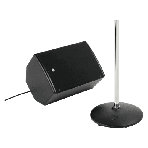 Atlas Sound SM8CXT-B 8" 2-Way Compression Driver Coaxial Surface Mount Speaker with 60-Watt 70V Transformer (Black) - Creation Networks