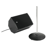 Atlas Sound SM8CXT-B 8" 2-Way Compression Driver Coaxial Surface Mount Speaker with 60-Watt 70V Transformer (Black) - Creation Networks