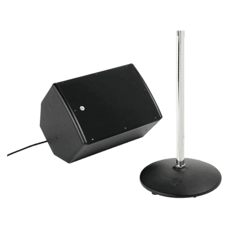 Atlas Sound SM8CXT-B 8" 2-Way Compression Driver Coaxial Surface Mount Speaker with 60-Watt 70V Transformer (Black) - Creation Networks
