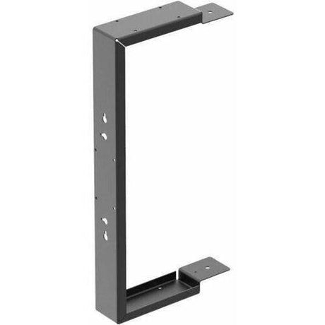 Atlas Sound SMA15CBRKT-B Surface Mount U Bracket for SMA-15/SMP-15 (Black) - Creation Networks