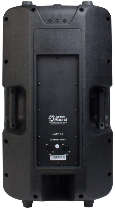 Atlas Sound SMP-15 15" 2-Way Passive Portable Speaker (Black) - Creation Networks