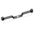 Atlas Sound TM-1E Mic Stand T-Bar for Mounting 2 Mics on 1 Stand - 8.75" Wide (Ebony) - Creation Networks