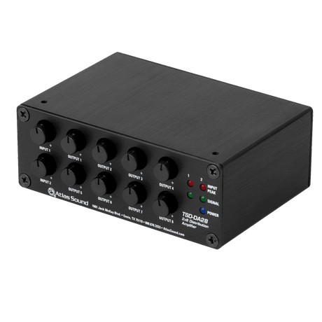 Atlas Sound TSD-DA28 2 x 8 Distribution Amplifier - Creation Networks