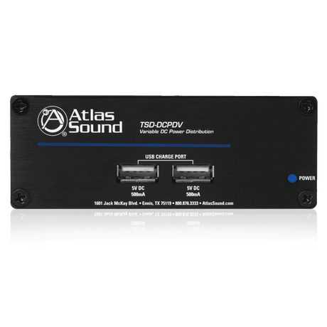 Atlas Sound TSD-DCPDV Variable DC Power Distribution - Creation Networks