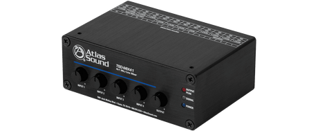 Atlas Sound TSD-MIX41 4 x 1 Mic/Line Mixer - Creation Networks