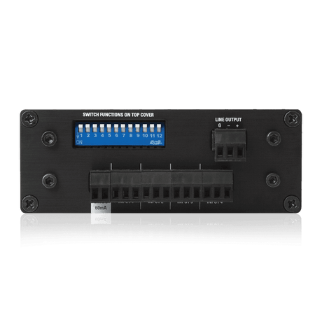 Atlas Sound TSD-MIX41 4 x 1 Mic/Line Mixer - Creation Networks