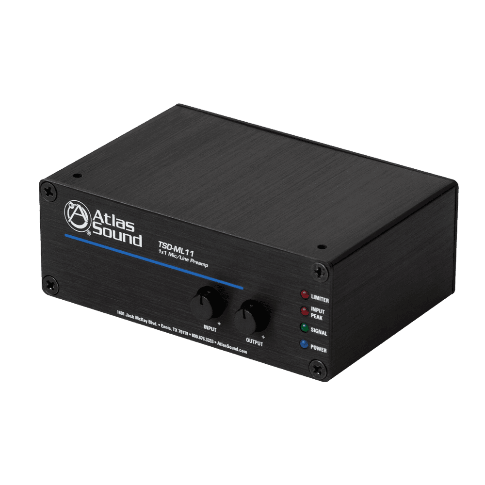 Atlas Sound TSD-ML11 1 x 1 Mic/Line Preamp - Creation Networks