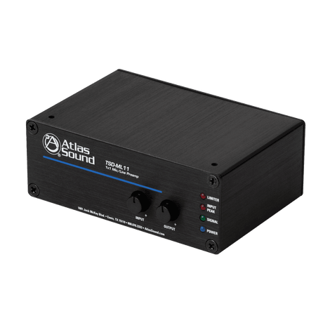 Atlas Sound TSD-ML11 1 x 1 Mic/Line Preamp - Creation Networks