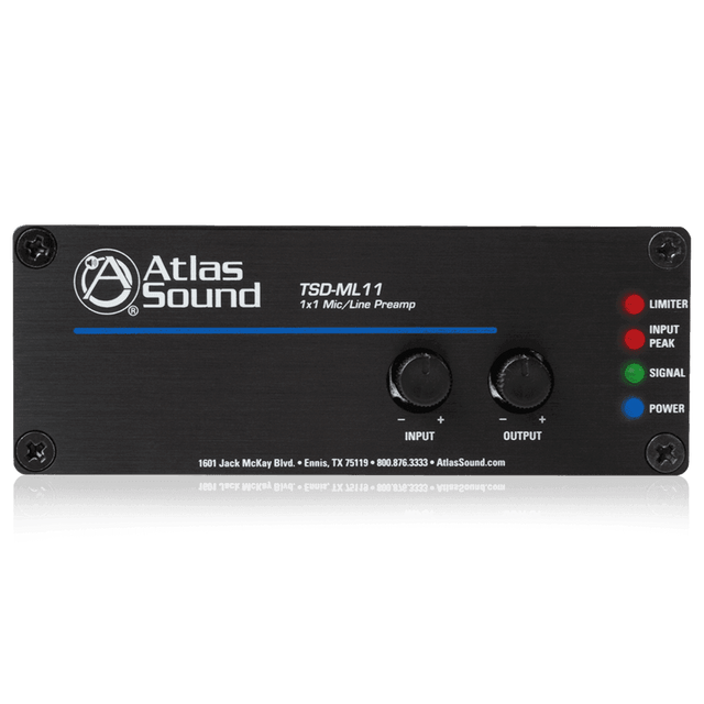 Atlas Sound TSD-ML11 1 x 1 Mic/Line Preamp - Creation Networks