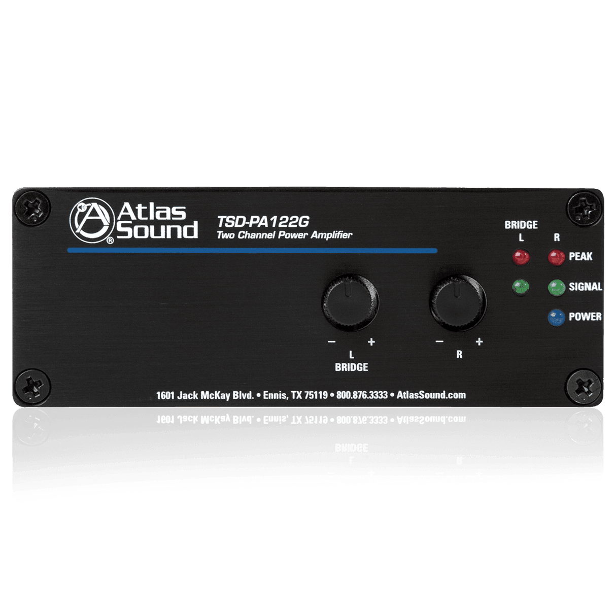 Atlas Sound TSD-PA122G 12W x 2 4 2-Channel Power Amplifier - Creation Networks