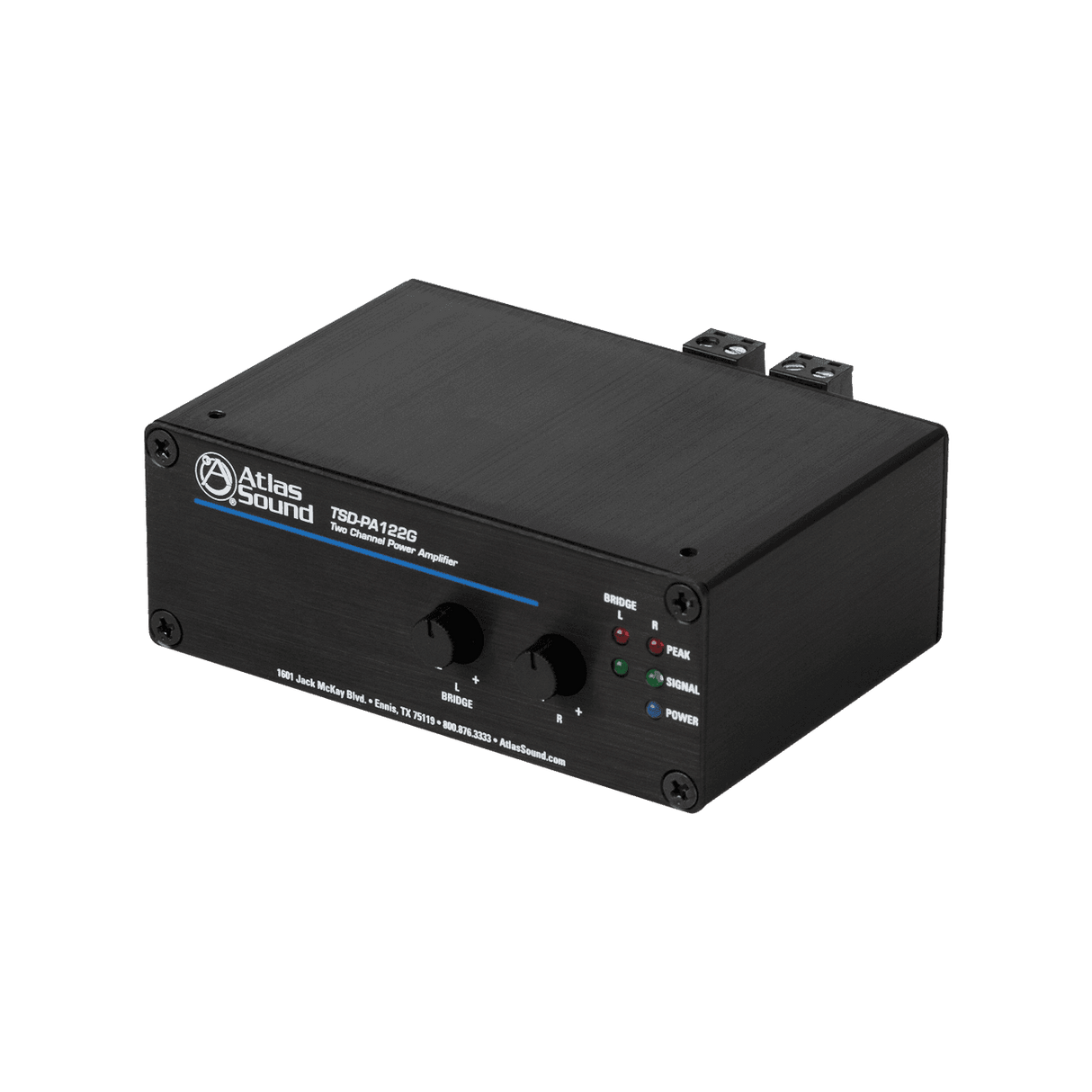 Atlas Sound TSD-PA122G 12W x 2 4 2-Channel Power Amplifier - Creation Networks
