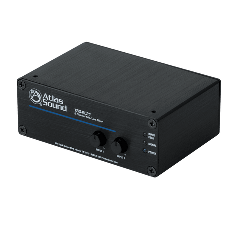 Atlas Sound TSD-RL21 Two Channel Mixer - Creation Networks