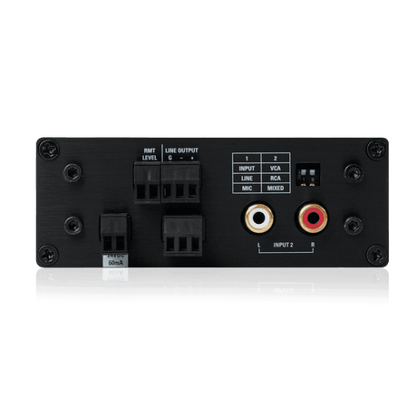 Atlas Sound TSD-RL21 Two Channel Mixer - Creation Networks