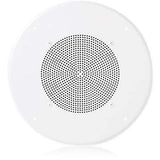 Atlas Sound UHT70C-U51-8 8" In-Ceiling Speaker for Fire Signaling with 5-Watt 70V Transformer and U51-8 Baffle - Creation Networks