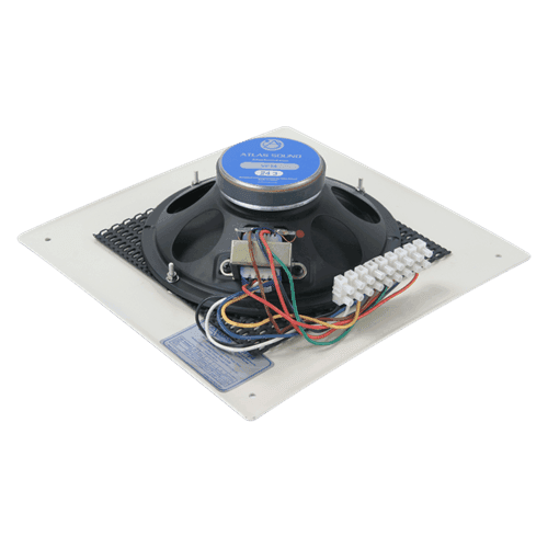 Atlas Sound VP14MB 8" Speaker with 4-Watt 25V/70V Transformer and Vandal Resistant Baffle - Creation Networks