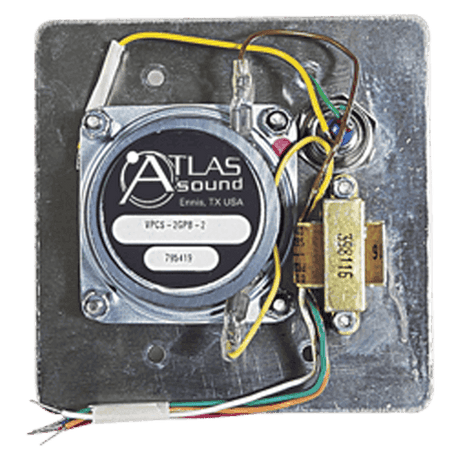 Atlas Sound VPCS-2GPB-2 Intercom Stations w Speaker, Call & 25V Transformer - Creation Networks