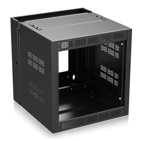 Atlas Sound WMA12-23 12RU High Strength Wall Cabinet with Adjustable Rails, 23.5 inch Deep - Creation Networks