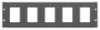 Atlas Sound WPD-RP Rack Mount Kit for Up to Five Wall Controllers - Creation Networks