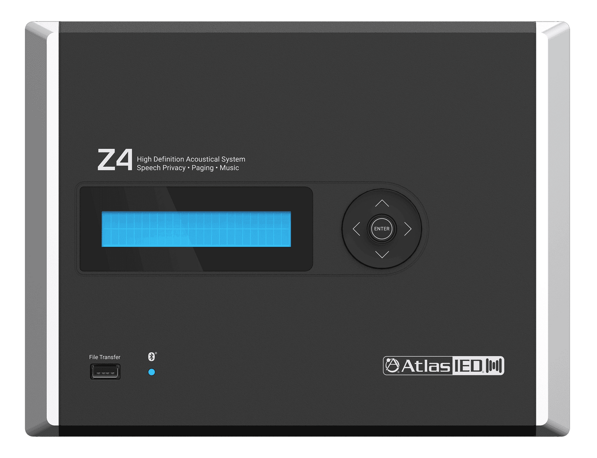 Atlas Sound Z4-B 4-Zone High Definition Acoustical System - Creation Networks
