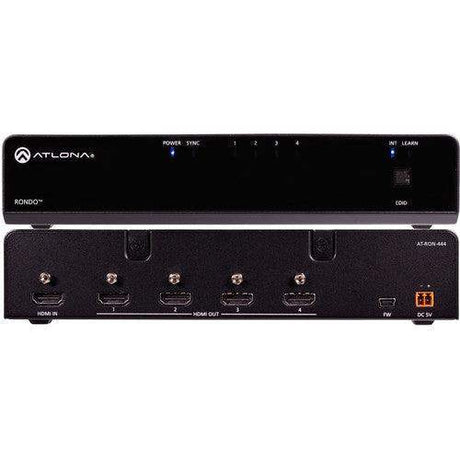 Atlona 4K HDR Four-Output HDMI Distribution Amplifier - AT-RON-444 - Creation Networks