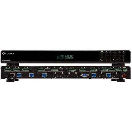 Atlona 4K/UHD 8x2 Multi-Format Matrix Switcher with Dual HDBaseT/Mirrored HDMI - AT-UHD-CLSO-824 - Creation Networks